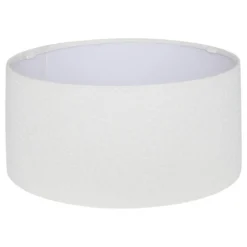 ABAT JOUR BOUCLETTE BELINE BLANC D.50CM