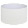 ABAT JOUR BOUCLETTE BELINE BLANC D.40CM