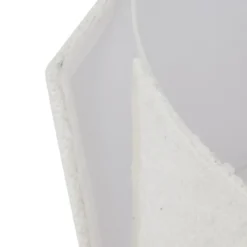 ABAT JOUR BOUCLETTE BELINE BLANC D.40CM