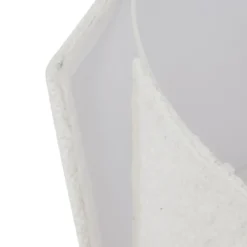 ABAT JOUR BOUCLETTE BELINE BLANC D.30CM