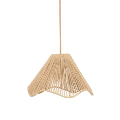 ABAT JOUR CORDE VITO NATUREL D.37CM