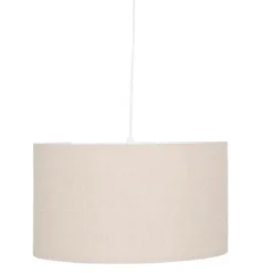 ABAT JOUR LIN BELINE BEIGE D.40CM