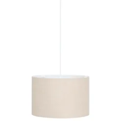 ABAT JOUR LIN BELINE BEIGE D.30CM
