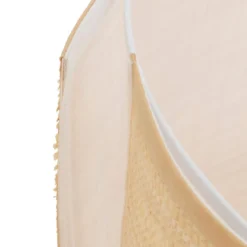 ABAT JOUR RAPHIA BELINE NATUREL D.40CM