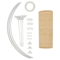 ABAT JOUR RAPHIA BELINE NATUREL D.40CM