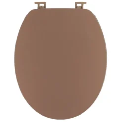 ABATTANT WC 18 POUCES ASSISE FACON ACACIA CARAMEL