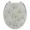 ABATTANT WC 18 POUCES ATTACHES ACIER INOXYDABLE ACTUEL