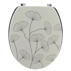 ABATTANT WC 18 POUCES ATTACHES ACIER INOXYDABLE ACTUEL