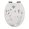 ABATTANT WC 18 POUCES COUVERCLE DESIGN ENVOLE