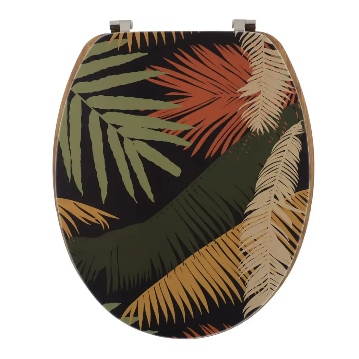 ABATTANT WC 18 POUCES COUVERCLE DESIGN EXOTIC GARDEN