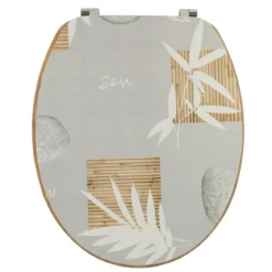 ABATTANT WC  IMITATION BAMBOU SPIRITUALITY