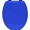 ABATTANT WC MDF   BLEU MARINE