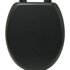 ABATTANT WC MDF   NOIR MAT