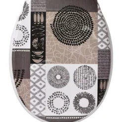 ABATTANT WC THERMODURE 18 POUCES ATTACHES PLASTIQUES MASAI