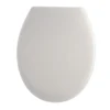 ABATTANT WC 18 POUCES FREIN CHUTE DECLIPSABLE BLANC
