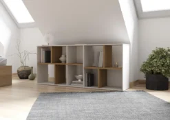ACCESS BIBLIOTHEQUE 10 NICHES HAMILTON BLANC MAT