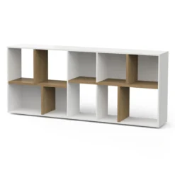ACCESS BIBLIOTHEQUE 10 NICHES HAMILTON BLANC MAT