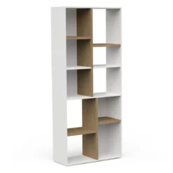 ACCESS BIBLIOTHEQUE 10 NICHES HAMILTON BLANC MAT