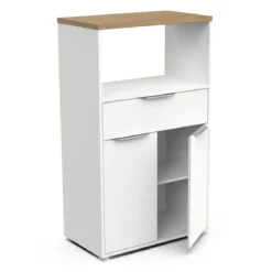 ACCESS DESSERTE 2 PORTES 1 TIROIR 1 NICHE