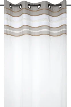 ADELAIDE VOILE 140X260CM OEILLETS NATUREL