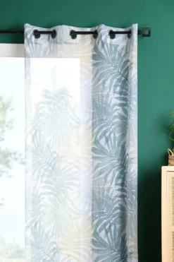 ADINO VOILE 140X260CM BLEU