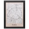 AFFICHE CADRE PARIS D.18X24CM