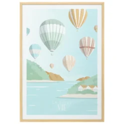 AFFICHE CADRE VIE CLAUDE D.50X70CM