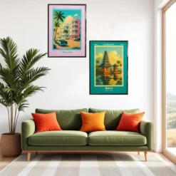 AFFICHE DECO X2 EVASION 50X70CM