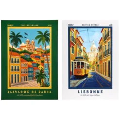AFFICHE DECO X2 EVASION 50X70CM