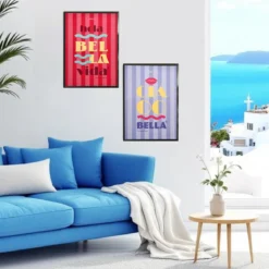 AFFICHE DECO X2 30X40CM DOLCE VITA