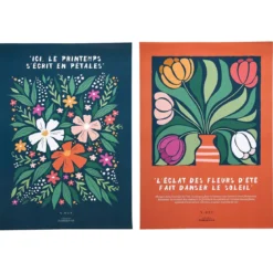 AFFICHE DECO X2 30X40CM DOLCE VITA