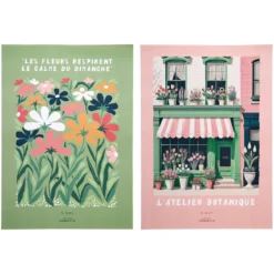 AFFICHE DECO X2 50X70CM DOLCE VITA