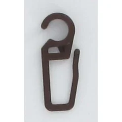 AGRAFE PLASTIQUE X 10 D20 MARRON