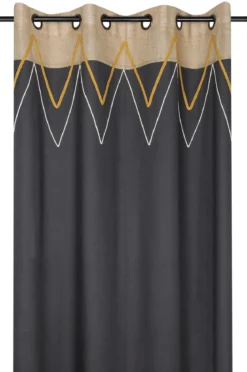 ALABAMA RIDEAU 140X260 OEIL ANTHRACITE