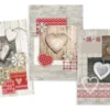 ALBIGNY COEUR TORCHON 50X70CM NATUREL