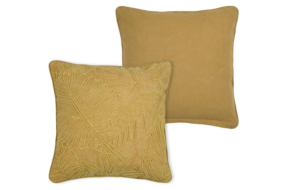 ALOHA COUSSIN 40X40CM CURRY