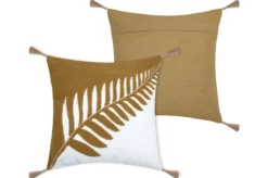 ALOHA COUSSIN 40X40CM MOUTARDE