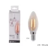 AMPOULE LED BOUGIE AMBREE E14 2W
