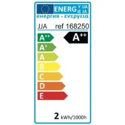 AMPOULE LED DROITE AMBRE E14 C35 2W