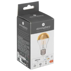 AMPOULE LED STANDARD A60 FILAMENT DROIT TRANSPARENT OR