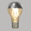 AMPOULE LED STANDARD A60 FILAMENT DROIT TRANSPARENT ARGENT