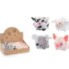 ANIMAUX DE LA FERME ROND COEUR 12CM