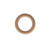 ANNEAUX D.28CM NATUREL VERNIS X10PIECES