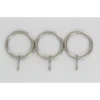 ANNEAUX D20 X8 ARGENT MAT