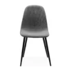 ANYA CHAISE GRIS ET PIEDS NOIR