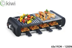 APPAREIL A RACLETTE 8 PERSONNES ELECTRIQUE