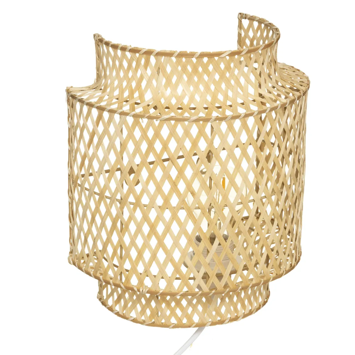 APPLIQUE BAMBOU LIBY NATUREL D.23CM