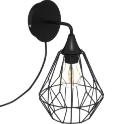 APPLIQUE METAL FLAVE NOIR D.19CM