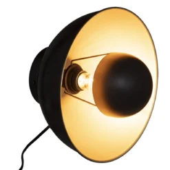 APPLIQUE METAL LAHTI NOIR DORE D.29CM