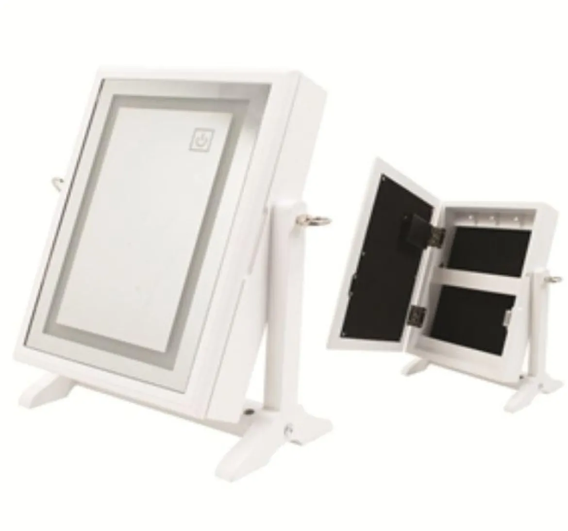 ARMOIRE BIJOUX MIROIR ET ECLAIRAGE LED